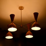 Oslo Pivot - Diabolo Ceiling Chandelier - 8 Lights - 32225