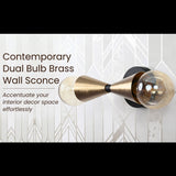 Milan Halo - Diabolo Wall Sconce - 8" - 32517