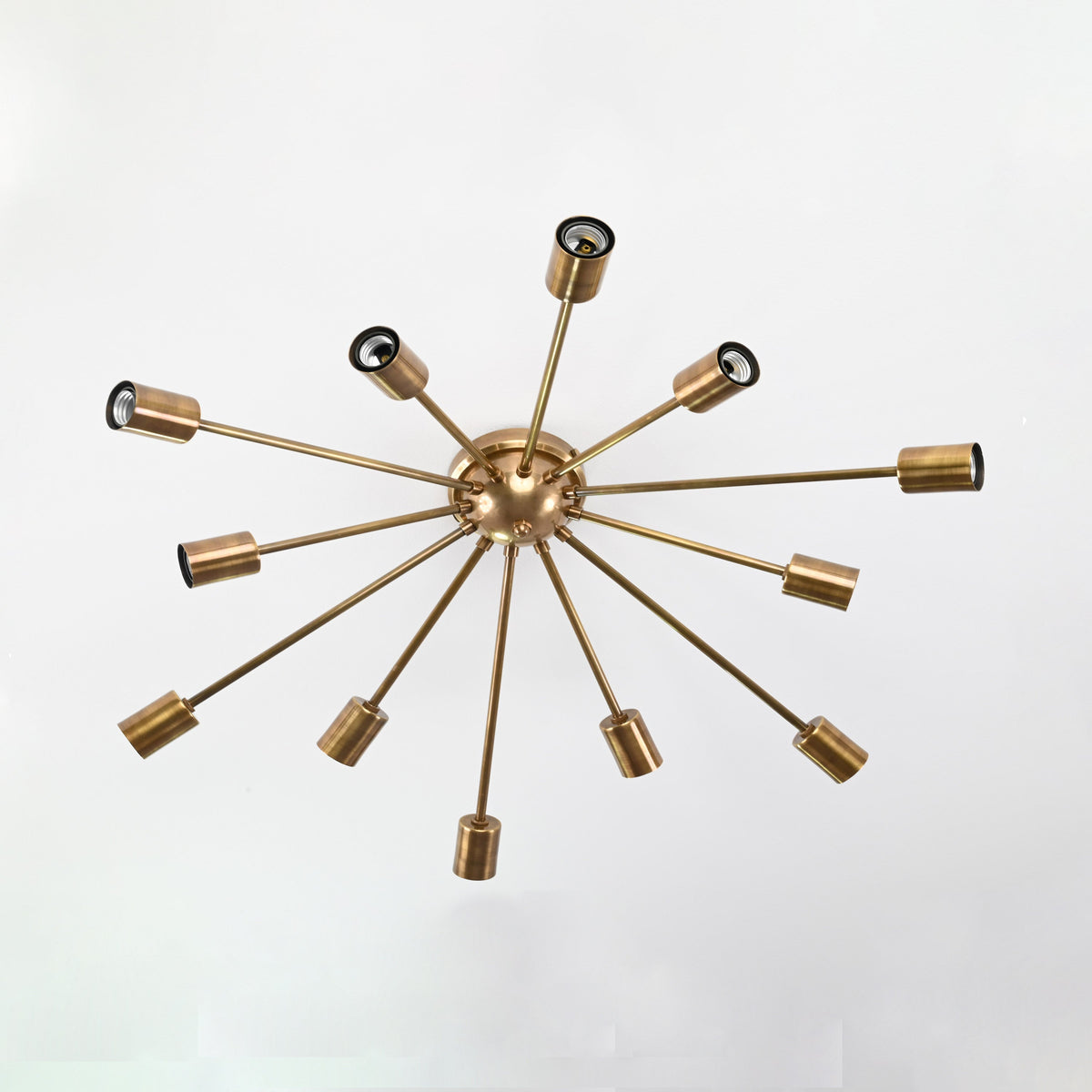 Milan Nova - Flush Mount Ceiling Chandelier - 12 Lights - 32152