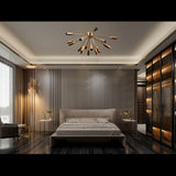 Kyoto Nova - Flush Mount Chandelier - 18 Lights - 32165