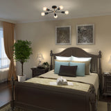 Rome Beacon - Flush Mount Ceiling Chandelier - 5 Lights - 32178