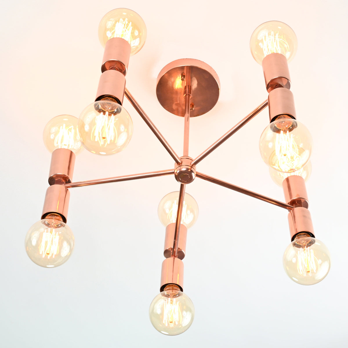 Stockholm Beacon Mid-century Chandelier - 10 Lights - 32179