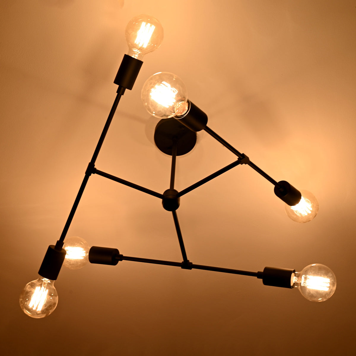 Barcelona Vector - Pendant Chandelier - 6 Lights - 32197