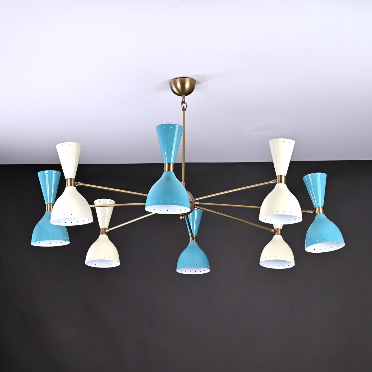 Copenhagen Pivot - Diabolo Chandelier - 16 Lights - 32226