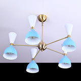 Zurich Pivot - Diabolo Pendant Chandelier - 10 Lights - 32228