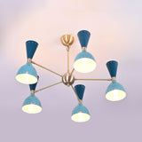 Milan Pivot - Diabolo Chandelier - 10 Lights - 32232