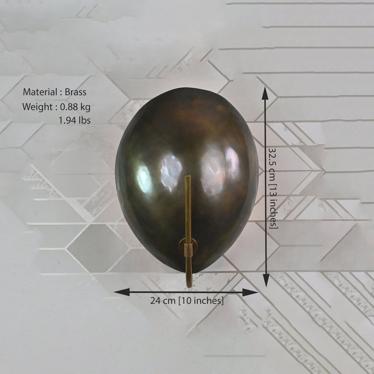 Vienna Aura - Globe Wall Sconce  - 13" - 32583