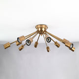 Milan Nova - Flush Mount Ceiling Chandelier - 12 Lights - 32152