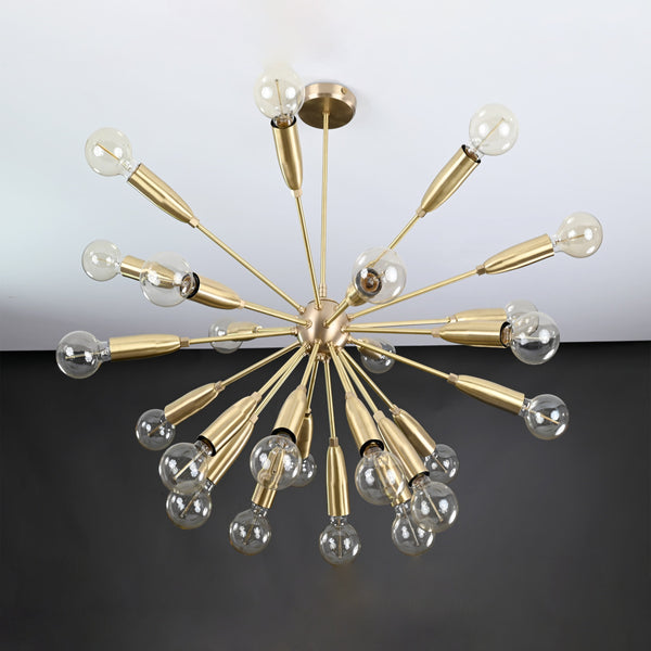 Berlin Nova - Brass Chandelier - 24 Lights - 32155