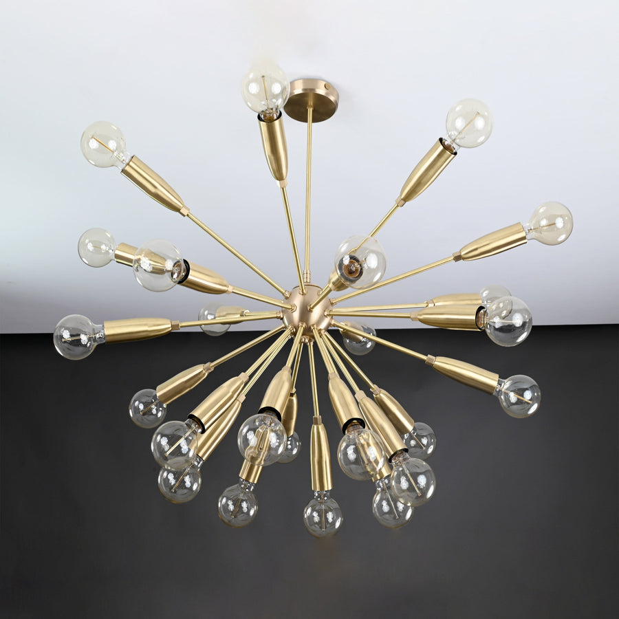 Berlin Nova - Brass Chandelier - 24 Lights - 32155