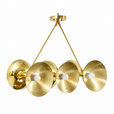 Marseille Triple Disc Chandelier – 6 Light – 28 Inch - Model 62127