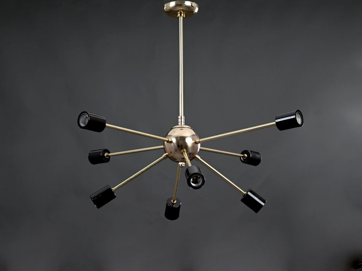 Cairo Nova - Brass Chandelier - 8 Lights - 32163
