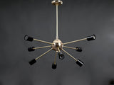Cairo Nova - Brass Chandelier - 8 Lights - 32163
