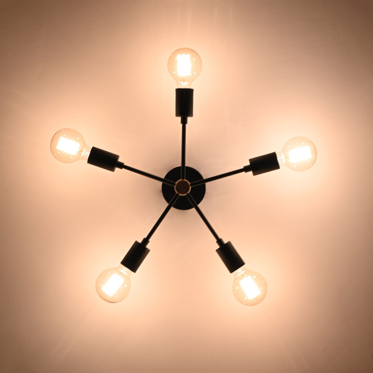 Rome Beacon - Flush Mount Ceiling Chandelier - 5 Lights - 32178