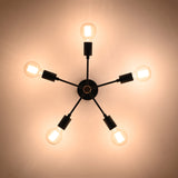 Rome Beacon - Flush Mount Ceiling Chandelier - 5 Lights - 32178