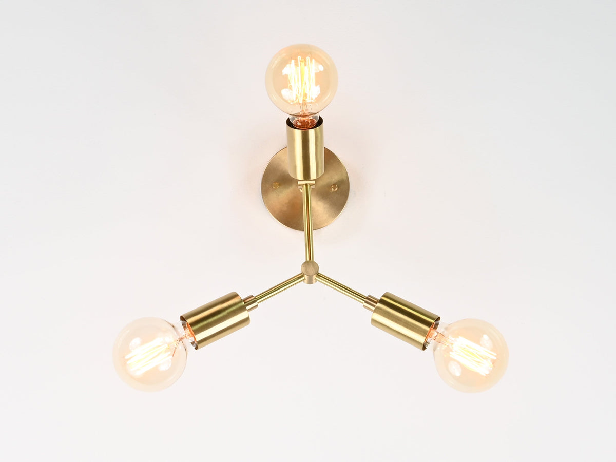 Monaco Beacon - Brass Chandelier - 6 Lights - 32196