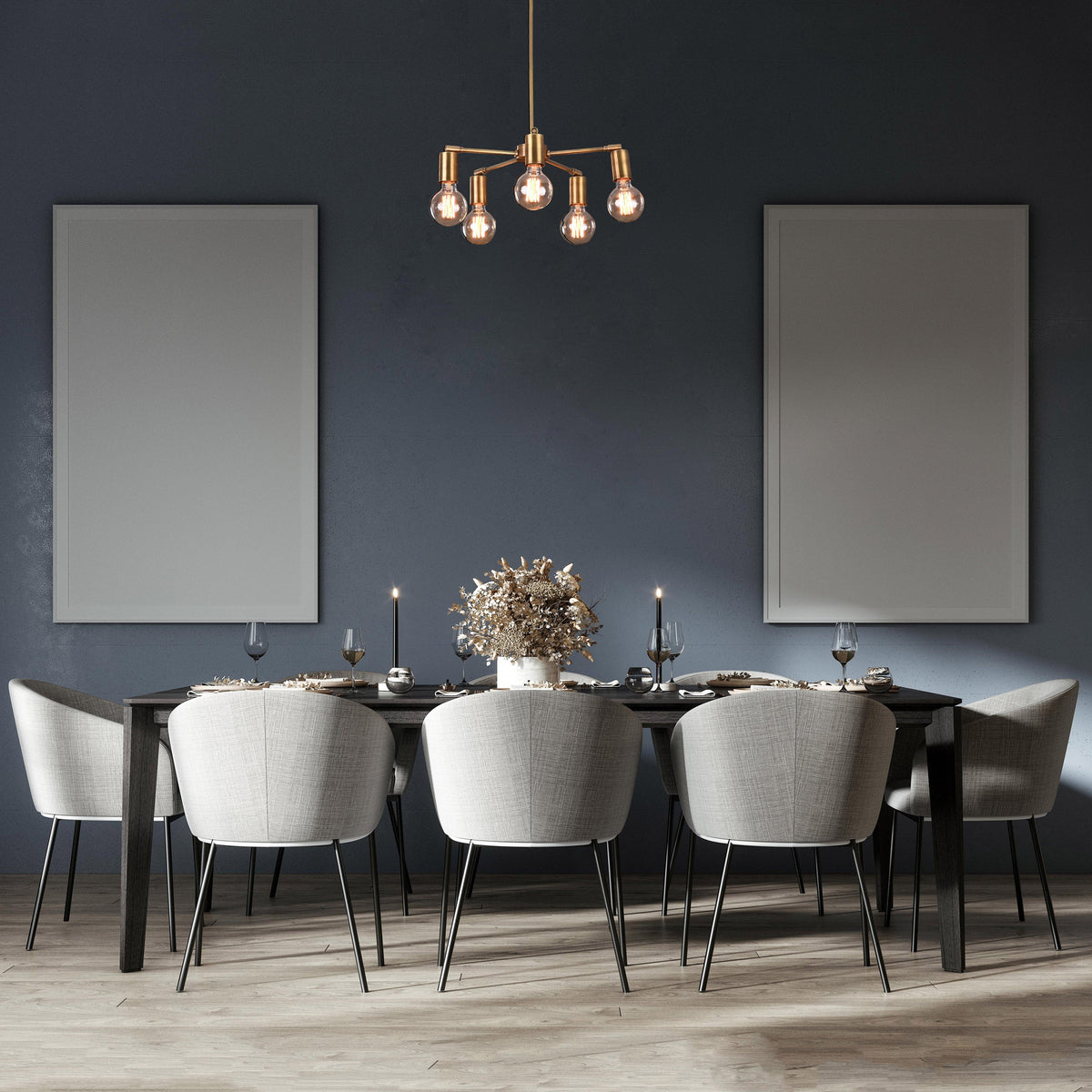 Lisbon Beacon - Pendant Chandelier - 5 Lights - 32203