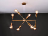 Kyoto Beacon Mid-century Chandelier - 8 Lights - 32212