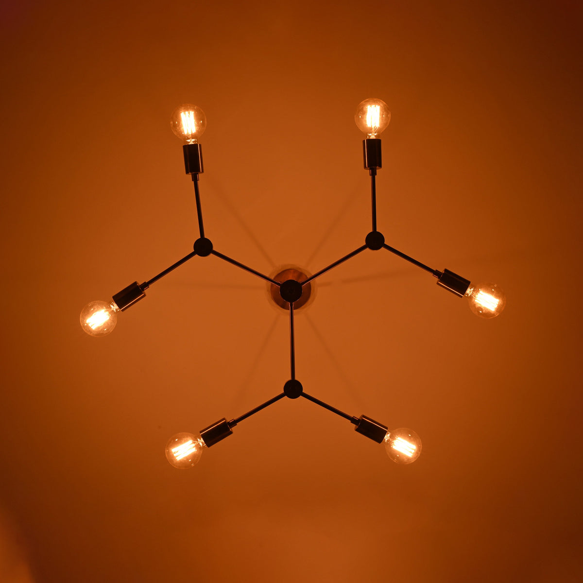 Lisbon Vector - Ceiling Chandelier - 6 Lights - 32214