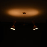 Athens Pivot - Diabolo Brass Chandelier - 4 Lights - 32217