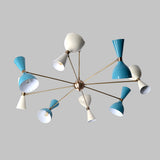 Copenhagen Pivot - Diabolo Chandelier - 16 Lights - 32226