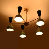 Milan Pivot - Diabolo Chandelier - 10 Lights - 32232