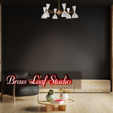 Stockholm Pivot - Diabolo Pendant Chandelier - 12 Lights - 32233