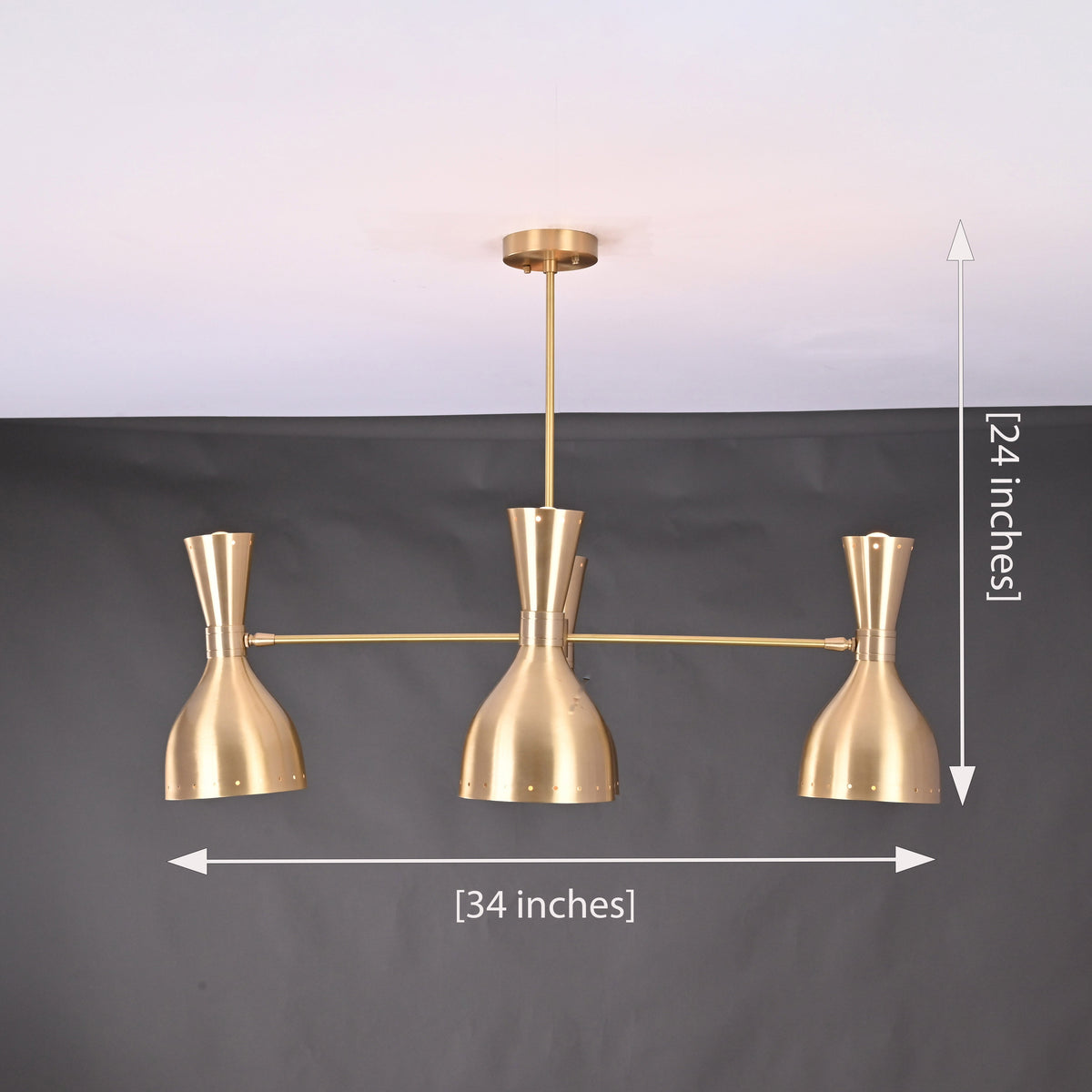 Prague Pivot - Diabolo Chandelier - 8 Lights - 32234