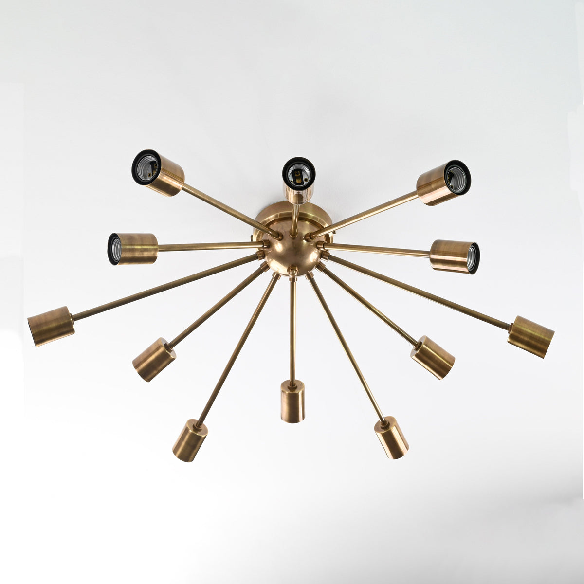 Milan Nova - Flush Mount Ceiling Chandelier - 12 Lights - 32152