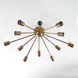 Milan Nova - Flush Mount Ceiling Chandelier - 12 Lights - 32152