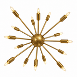 Bordeaux Radial Sputnik Chandelier – 20 Light – 42 Inch - Model 62124