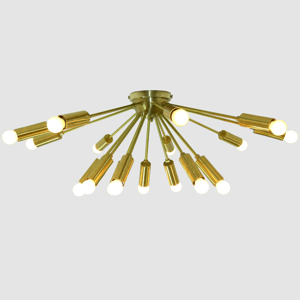 Monaco Nova - Flush Mount Ceiling Chandelier - 18 Lights - 32116