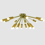 Monaco Nova - Flush Mount Ceiling Chandelier - 18 Lights - 32116