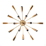 Kyoto Nova - Flush Mount Chandelier - 18 Lights - 32165