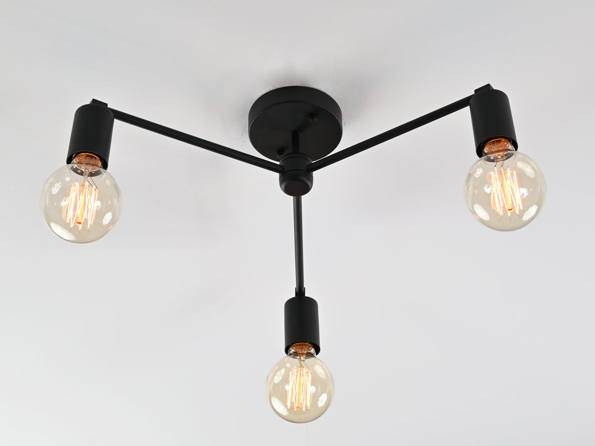 Lisbon Beacon - Ceiling Chandelier - 3 Lights - 32172