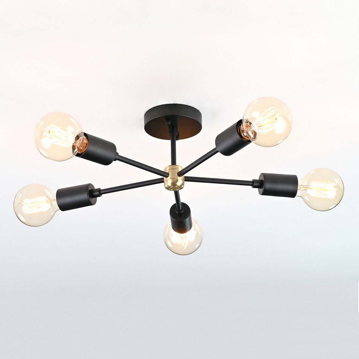 Rome Beacon - Flush Mount Ceiling Chandelier - 5 Lights - 32178
