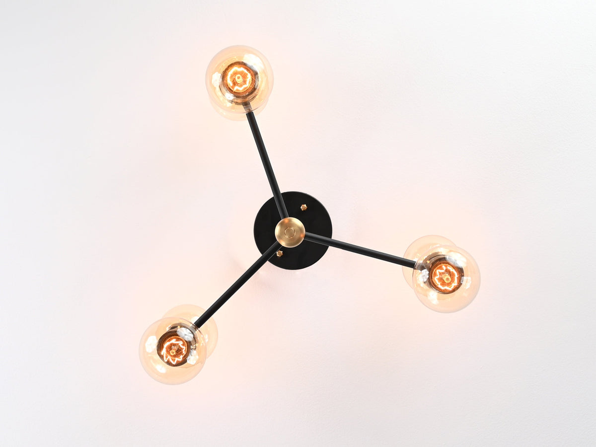 Prague Beacon - Brass Chandelier - 6 Lights - 32181