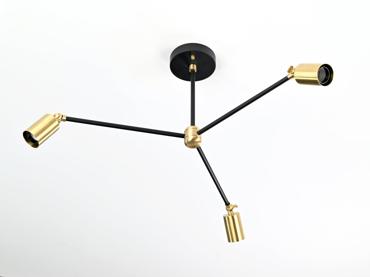 Cairo Beacon Mid-century Chandelier - 3 Lights - 32195