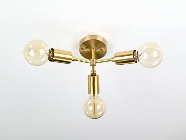 Monaco Beacon - Brass Chandelier - 6 Lights - 32196