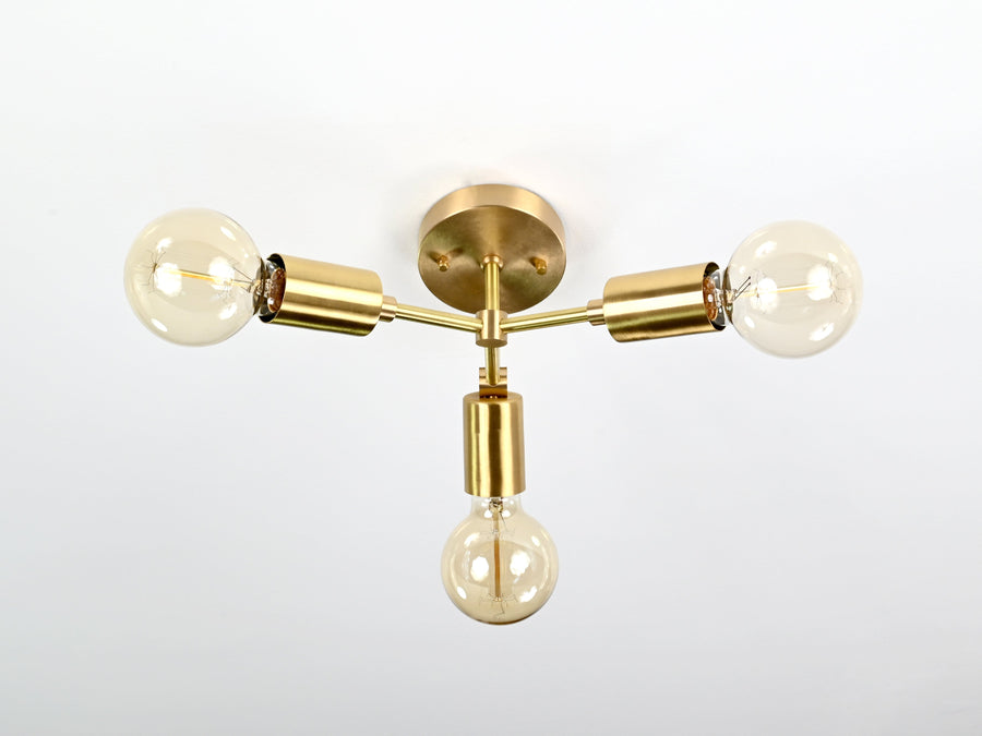 Monaco Beacon - Brass Chandelier - 6 Lights - 32196
