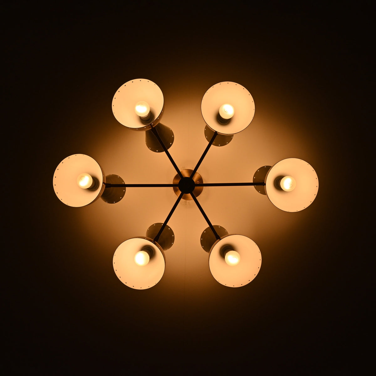 Paris Pivot - Diabolo Mid-century Chandelier - 12 Lights - 32220
