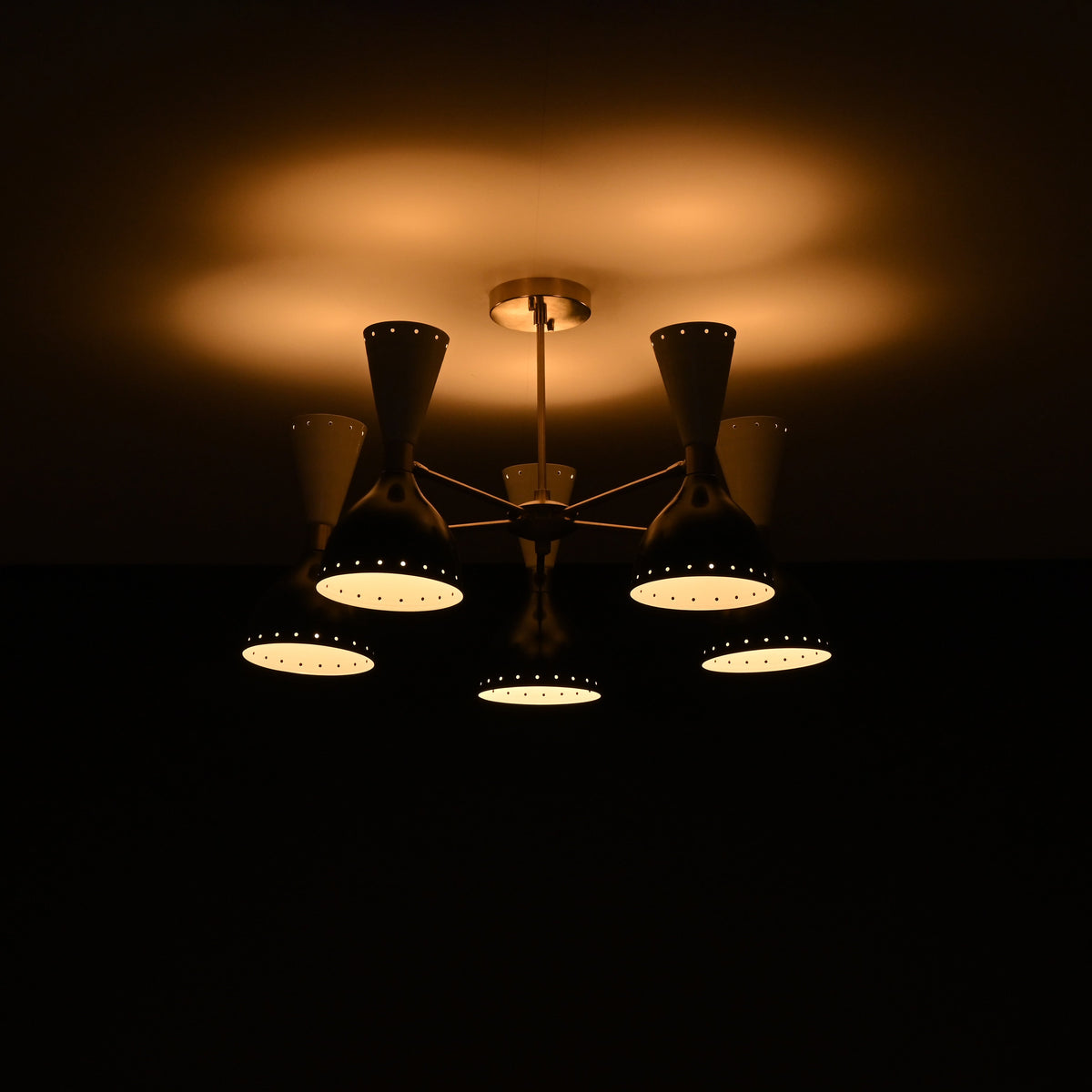 Barcelona Pivot - Diabolo Pendant Chandelier - 10 Lights - 32222