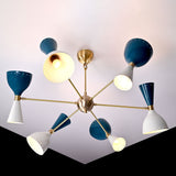Copenhagen Pivot - Diabolo Mid-century Chandelier - 12 Lights - 32227
