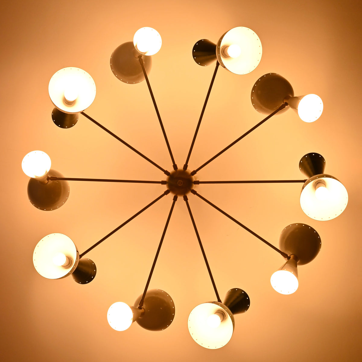 Tokyo Pivot - Diabolo Chandelier - 20 Lights - 32229