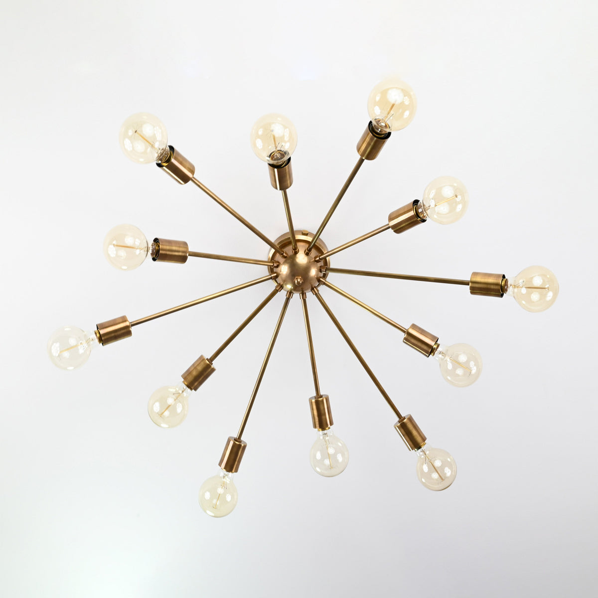 Milan Nova - Flush Mount Ceiling Chandelier - 12 Lights - 32152
