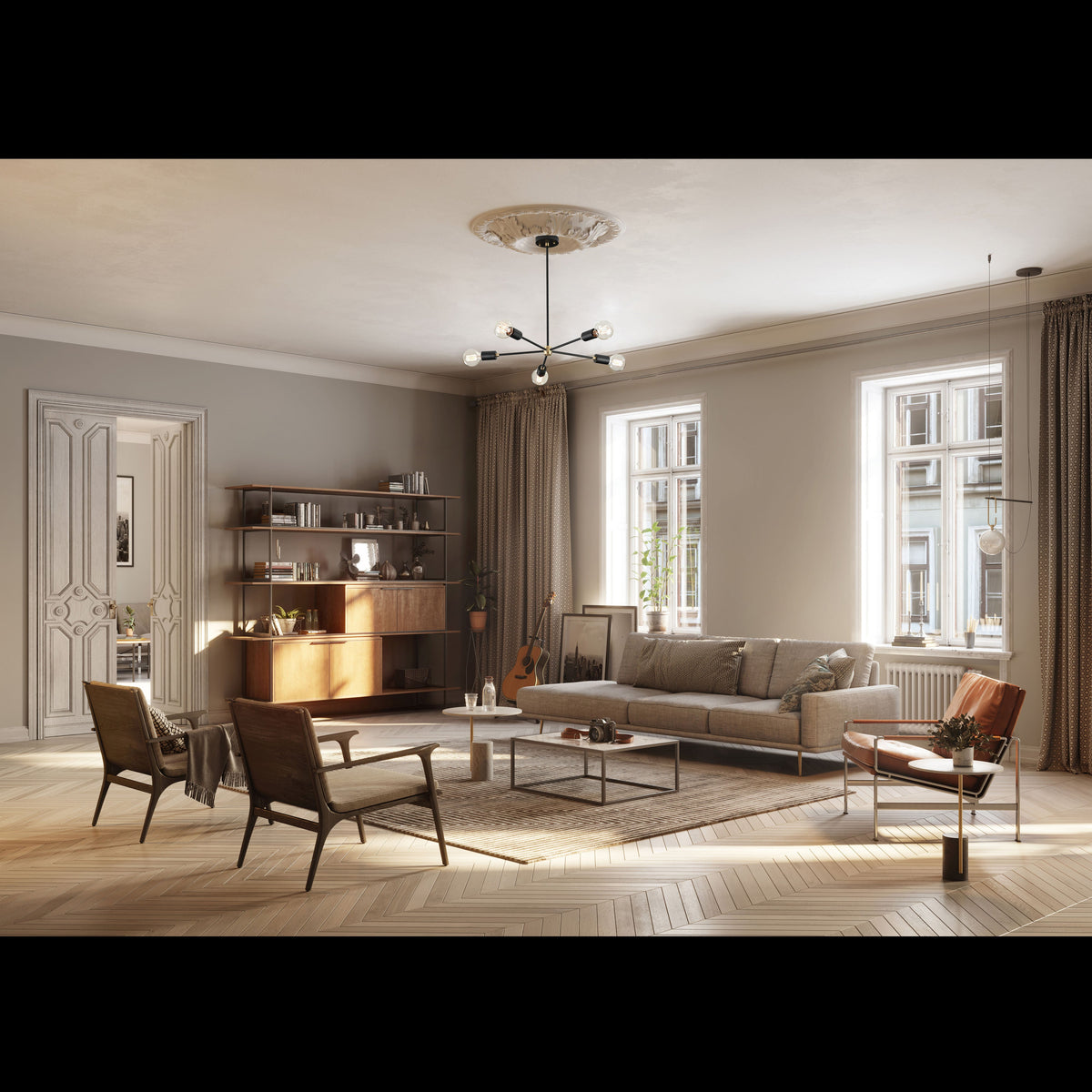 Copenhagen Beacon - Chandelier - 5 Lights - 32177
