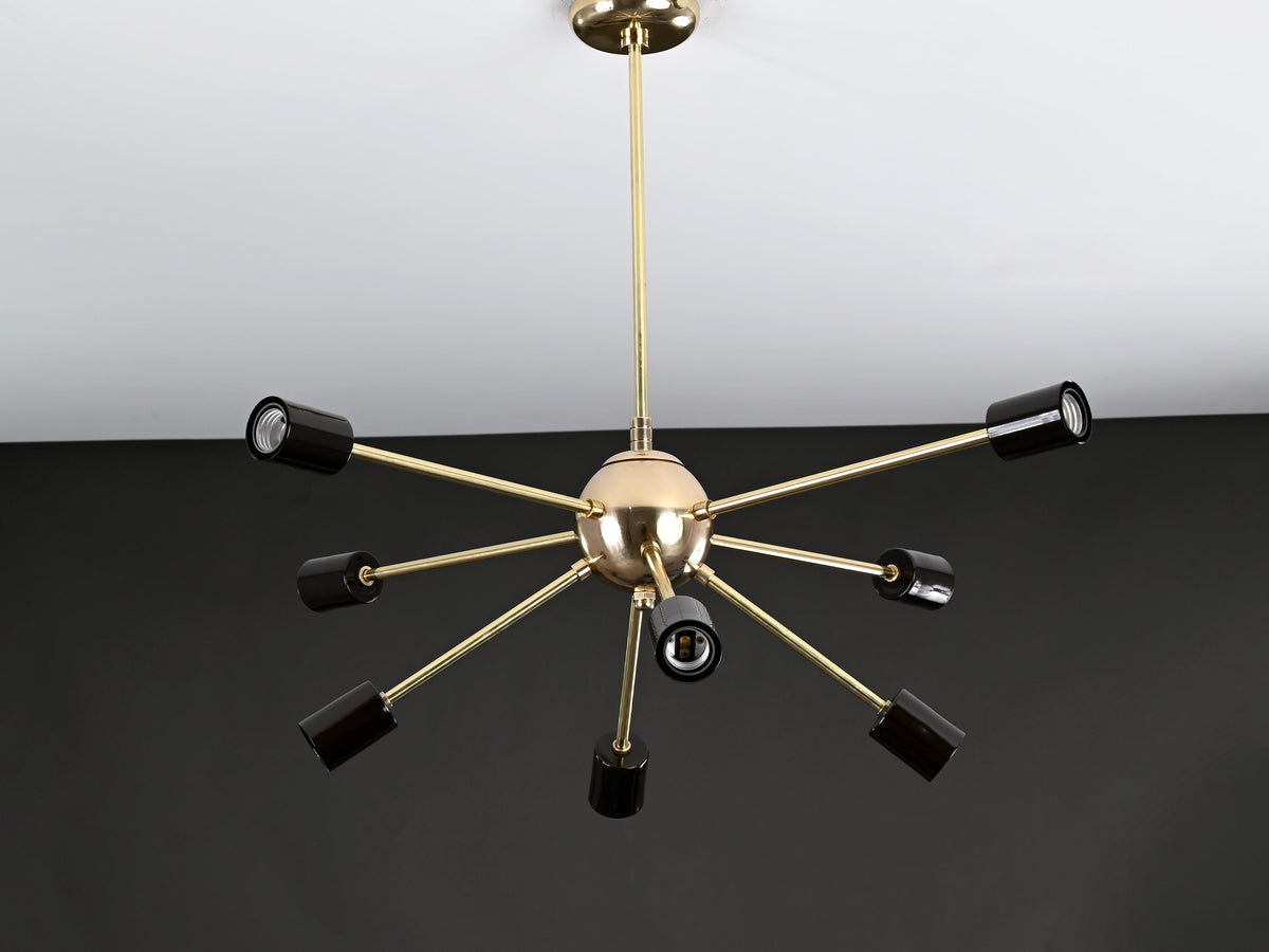 Cairo Nova - Brass Chandelier - 8 Lights - 32163