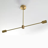 Cairo Line Mid-century Chandelier - 2 Lights - 32170