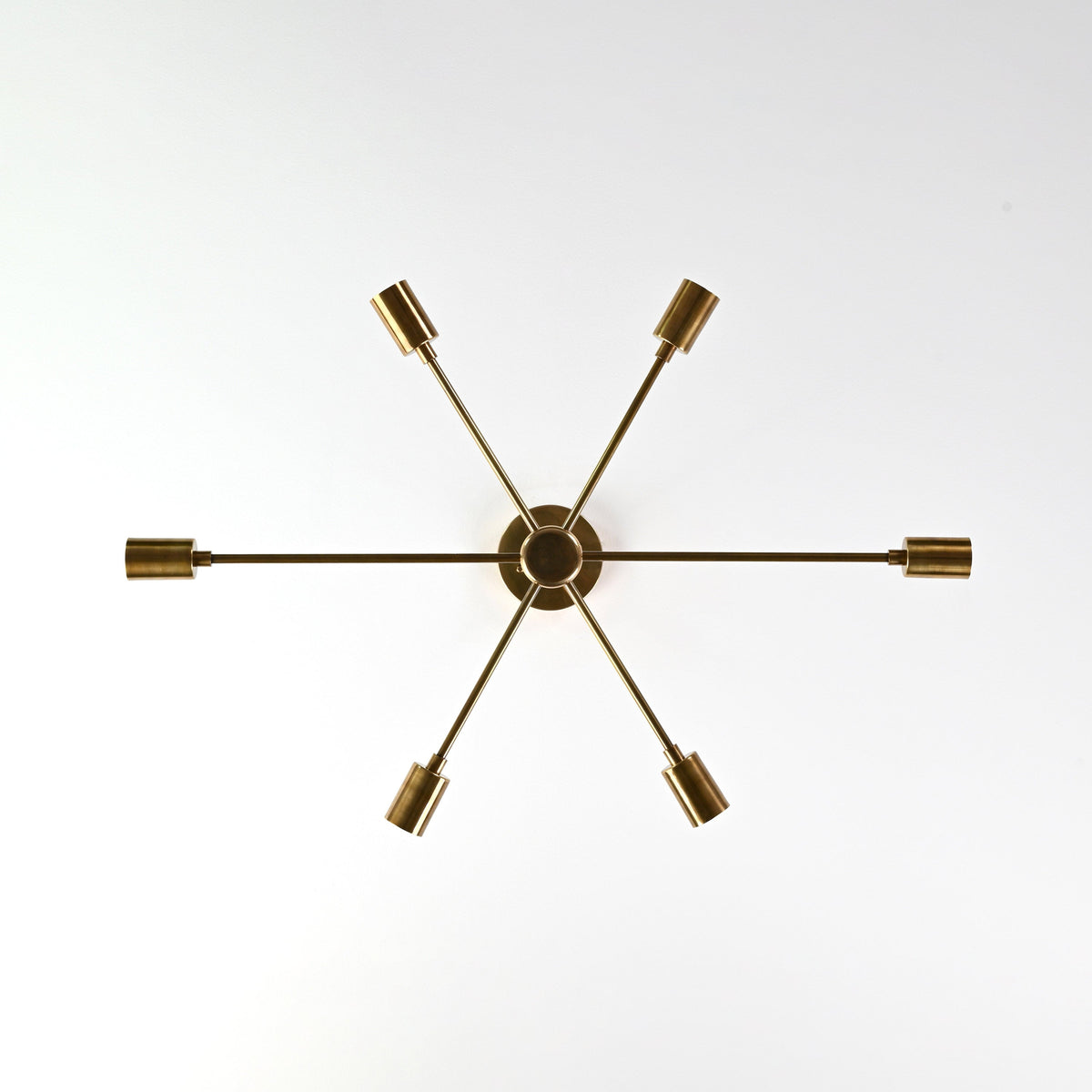 Tokyo Vector - Brass Chandelier - 6 Lights - 32191