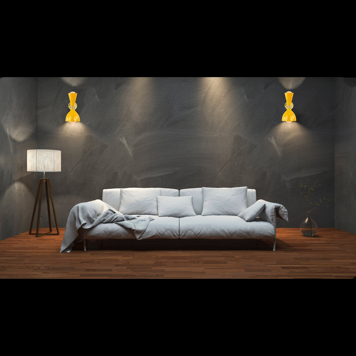 Milan Halo - Diabolo Wall Sconce - 11" - 32581